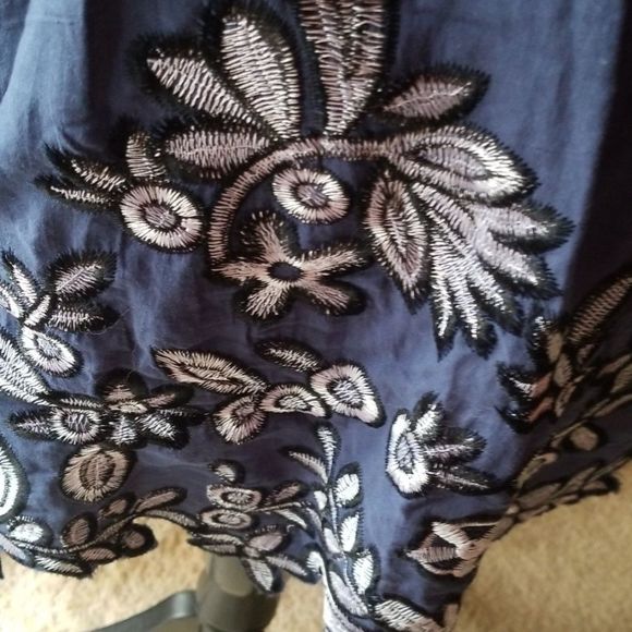 Poetry halter top blouse medium - Picture 2 of 4